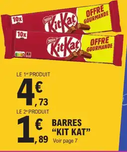E.Leclerc Express KitKat offre