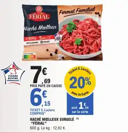 E.Leclerc Express FÉRIAL HACHÉ MOELLEUX offre