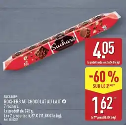ALDI Suchard Rochers au chocolat au lait offre