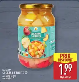 ALDI BACCARA COCKTAIL 5 FRUITS offre