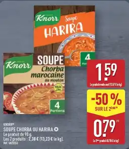 ALDI Knorr Soupe Chorba ou Harira offre