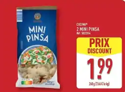 ALDI CUCINA MINI PINSA offre