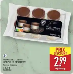 ALDI GOURMET Bouchées dessert offre