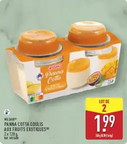 ALDI MILSANI Panna Cotta offre