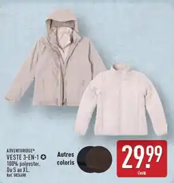 ALDI Adventuridge veste 3-en-1 offre