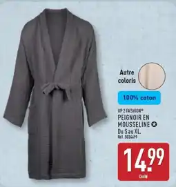 ALDI UP 2 FASHION PEIGNOIR EN MOUSSELINE offre