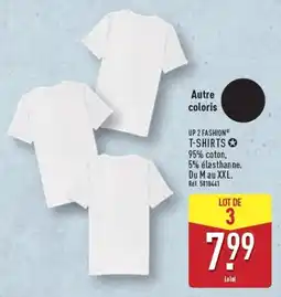 ALDI UP 2 FASHION T-SHIRTS offre