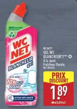ALDI WC NET GEL WC BLANCHEUR offre