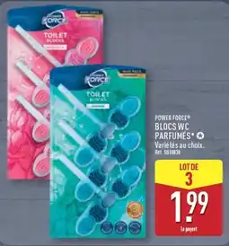 ALDI POWER FORCE BLOCS WC PARFUMÉS offre