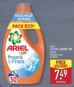 ALDI ARIEL Lessive liquide offre