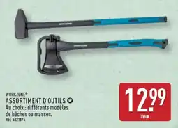 ALDI WORKZONE ASSORTIMENT D'OUTILS offre