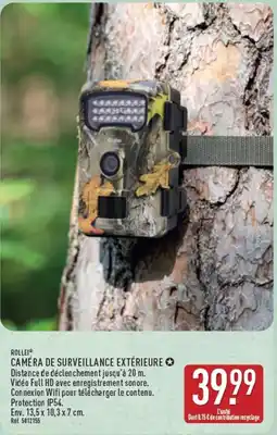 ALDI ROLLEI CAMÉRA DE SURVEILLANCE EXTÉRIEURE offre