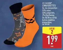 ALDI UP 2 FASHION CHAUSSETTES offre