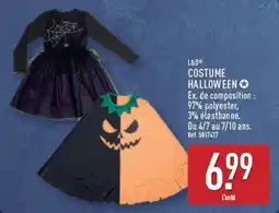 ALDI L&D COSTUME HALLOWEEN offre