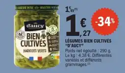 E.Leclerc Express D'AUCY Haricots verts offre