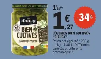 D'AUCY Haricots verts