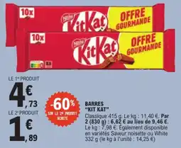 E.Leclerc Express KitKat offre