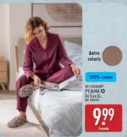 ALDI UP 2 FASHION PYJAMA offre