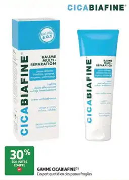 Auchan Parapharmacie CICABIAFINE BAUME MULTI-RÉPARATION offre