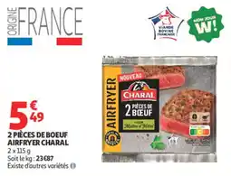 Auchan CHARAL 2 PIÈCES DE BOEUF offre