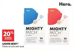 Auchan Parapharmacie Hero. MIGHTY PATCH offre