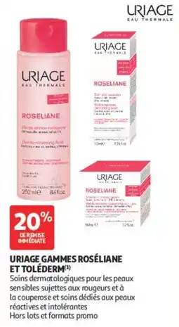 Auchan Parapharmacie URIAGE ROSÉLIANE offre