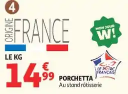 Auchan PORCHETTA offre