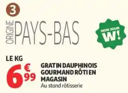 Auchan PAYS-BAS GRATIN DAUPHINOIS offre