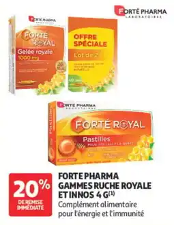 Auchan Parapharmacie FORTÉ ROYAL Gelée royale offre
