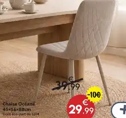 Maxi Bazar Chaise océane 45×56×88cm offre