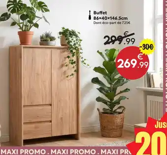 Buffet 86×40×146.5cm