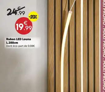 Ruban led louna l.288cm