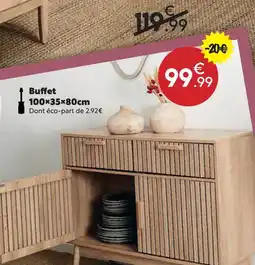 Maxi Bazar Buffet 100×35×80cm offre