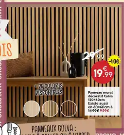 Maxi Bazar Panneau mural décoratif coval offre
