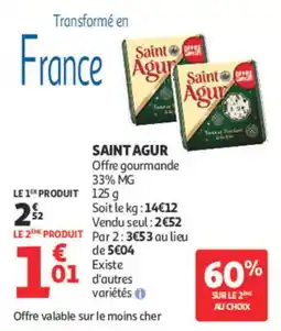 Auchan Saint Agur offre