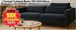 Maxi Bazar Canapé 3 places roma offre