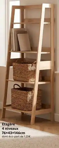 Maxi Bazar Etagère 4 niveaux offre