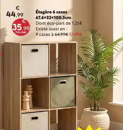Maxi Bazar Étagère 67.6x32x100.5cm offre