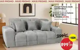 Maxi Bazar Canapé 3 places jacob offre