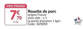 Promo - rouelle de porc