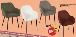 Maxi Bazar Fauteuil scott velours côtelé offre