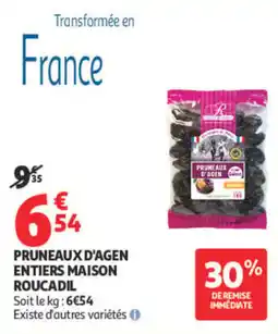Auchan ROUCADIL PRUNEAUX D'AGEN offre