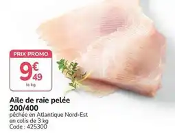 Promocash Promo - aile de raie pelée 200/400 offre