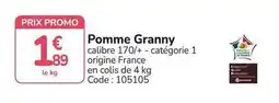 Promocash Promo - pomme granny offre