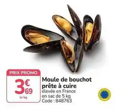 Promocash Promo - moule de bouchot prête à cuire offre