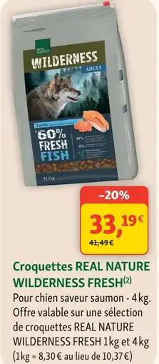 Maxi Zoo Real nature wilderness fresh adult saumon offre
