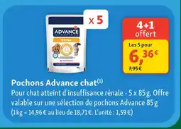 Maxi Zoo Advance pochons chat renal offre