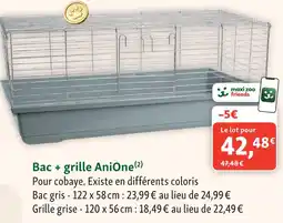 Maxi Zoo Anione bac + grille offre