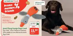 Maxi Zoo Dogs creek jouet flying george offre
