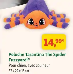 Maxi Zoo Fuzzyard peluche tarantina the spider offre